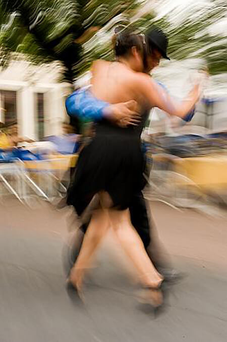 Buenos Aires, Argentina. tango dancing.